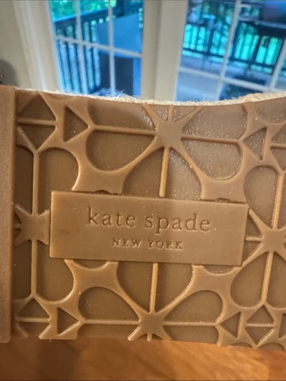 kate spade White Laser-Cut Espadrille Slip-On women Shoes